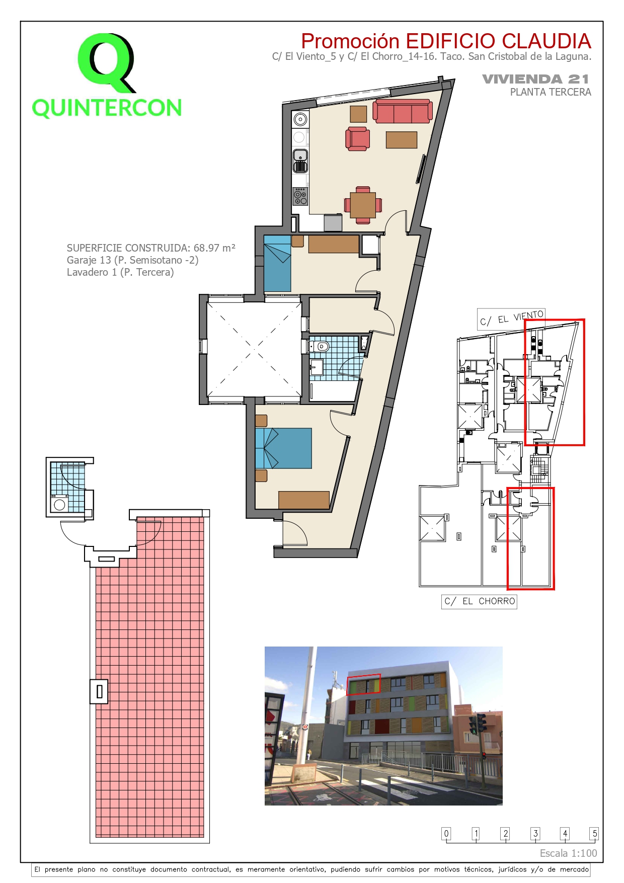 Edificio Claudia Vda.21 – Quintercon